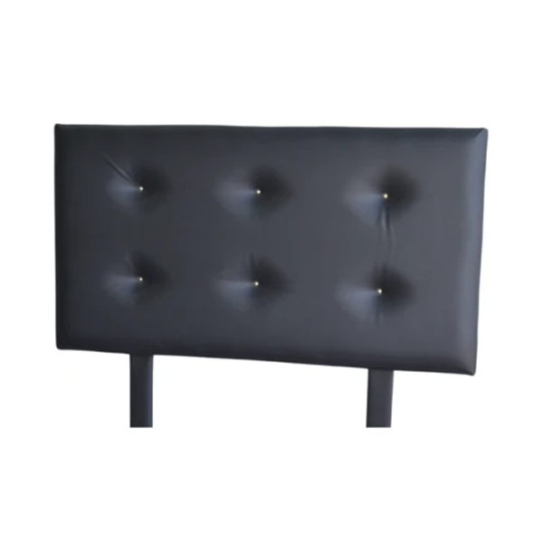 Black Leatherette Headboard